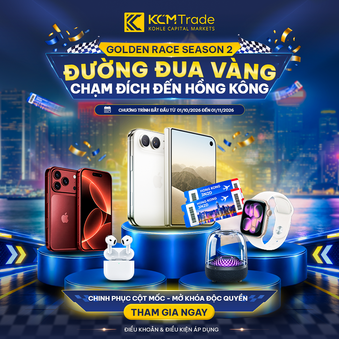 Phần thưởng KCM Trade Golden Race Season 2